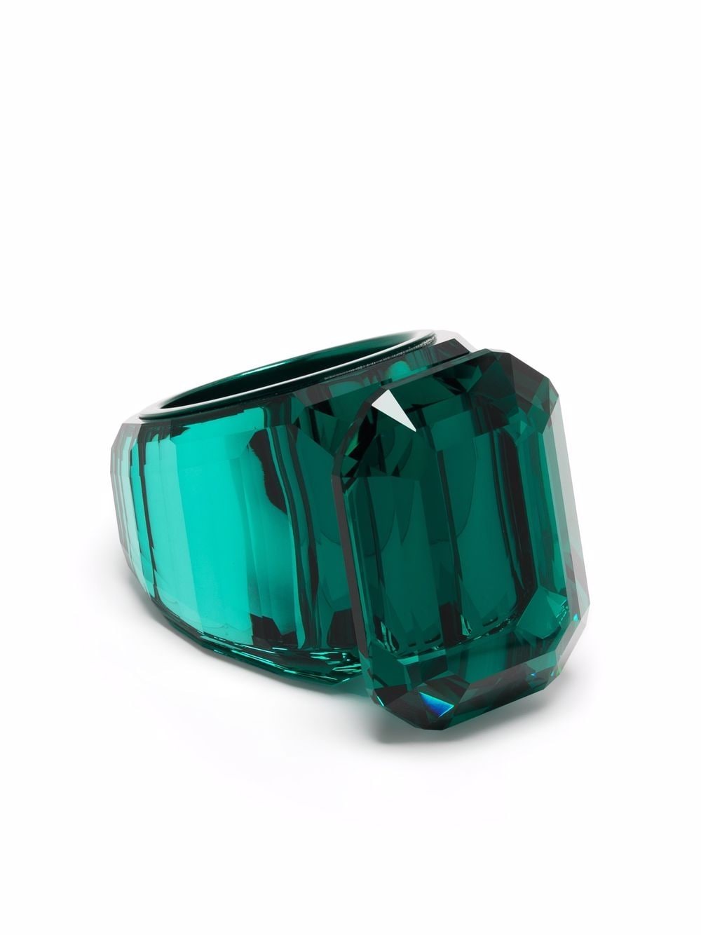 Swarovski Lucent cocktail ring - Green von Swarovski