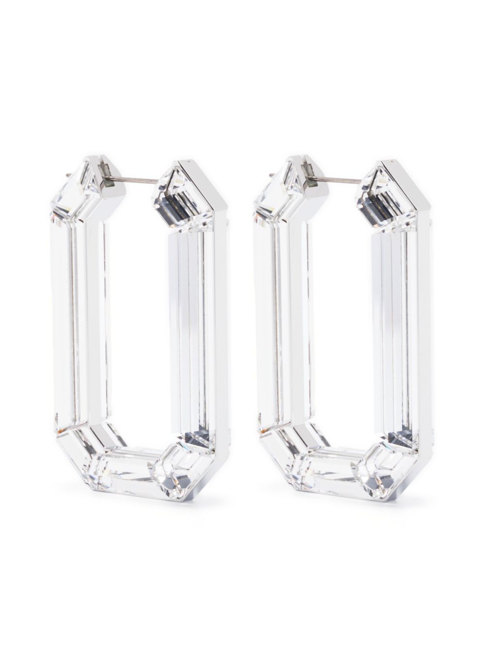 Swarovski Lucent polished-finish earrings - Silver von Swarovski