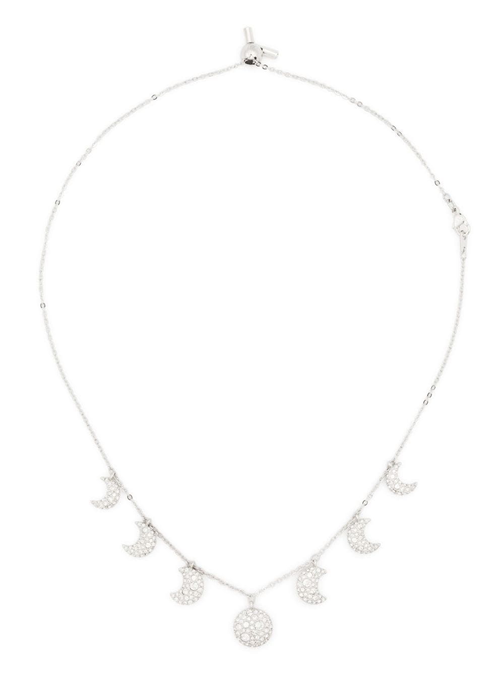 Swarovski Luna choker necklace - Silver von Swarovski