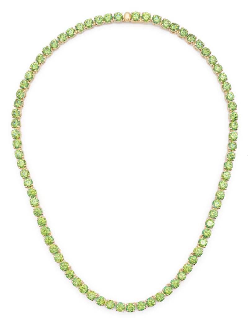 Swarovski Matrix crystal-embellished necklace - Green von Swarovski