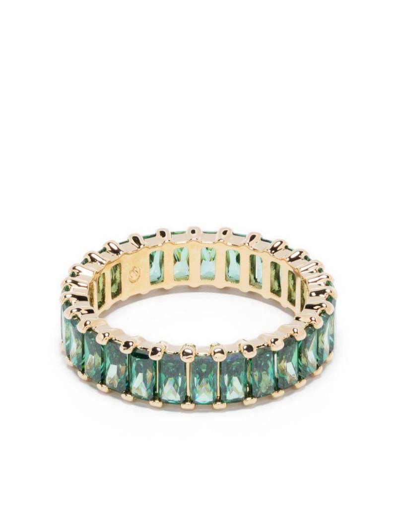 Swarovski Matrix crystal-embellished ring - Green von Swarovski