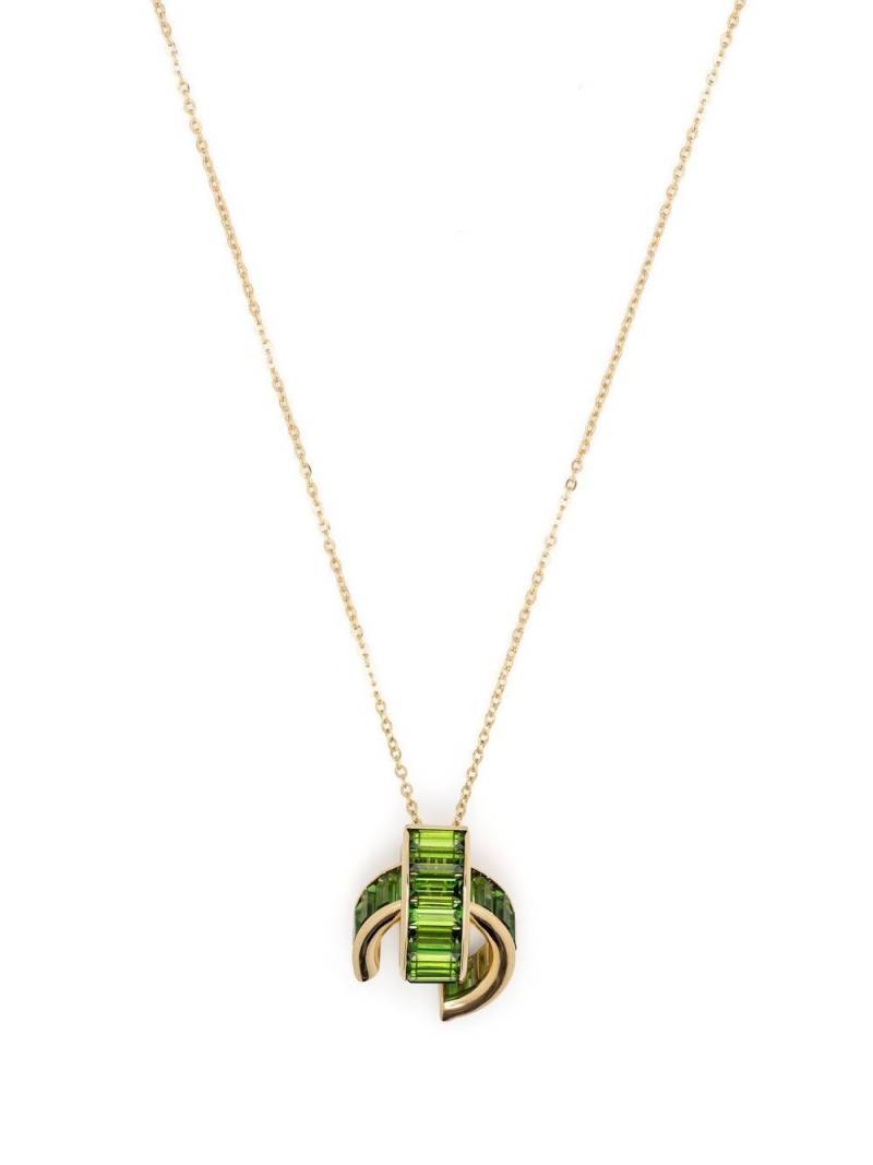 Swarovski Matrix pendant necklace - Green von Swarovski
