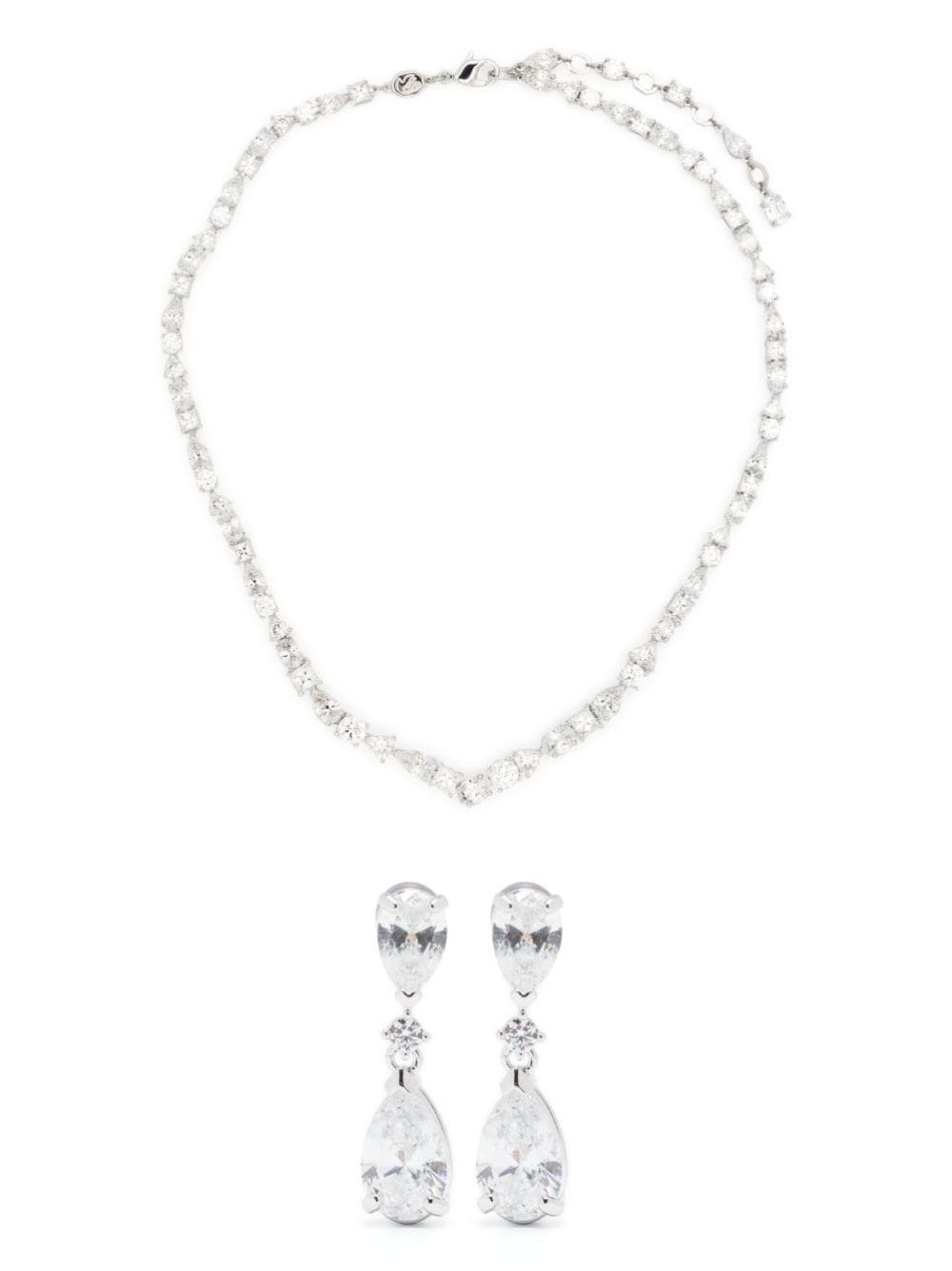 Swarovski Mesmera crystal-embellished set - White von Swarovski