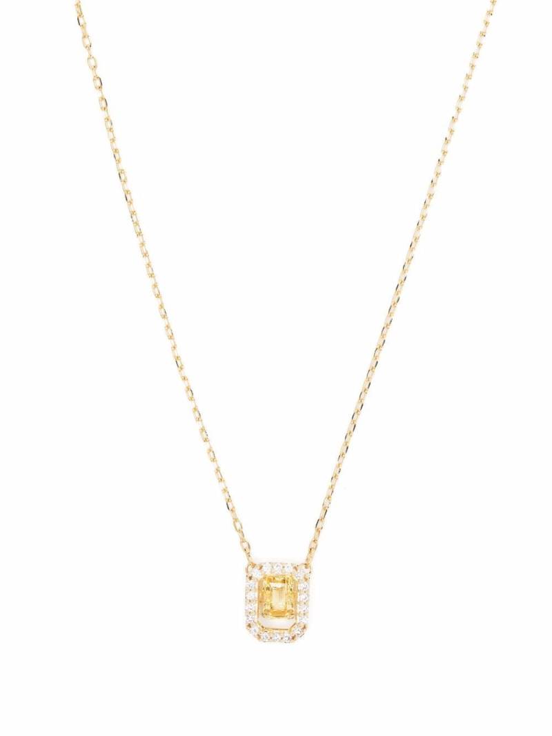 Swarovski Millenia square Swarovski Zirconia necklace - Gold von Swarovski