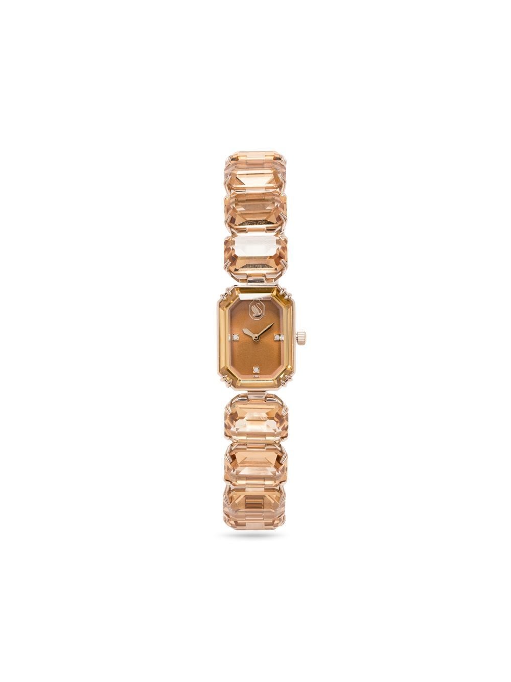 Swarovski Octagon cut quartz bracelet - Brown von Swarovski