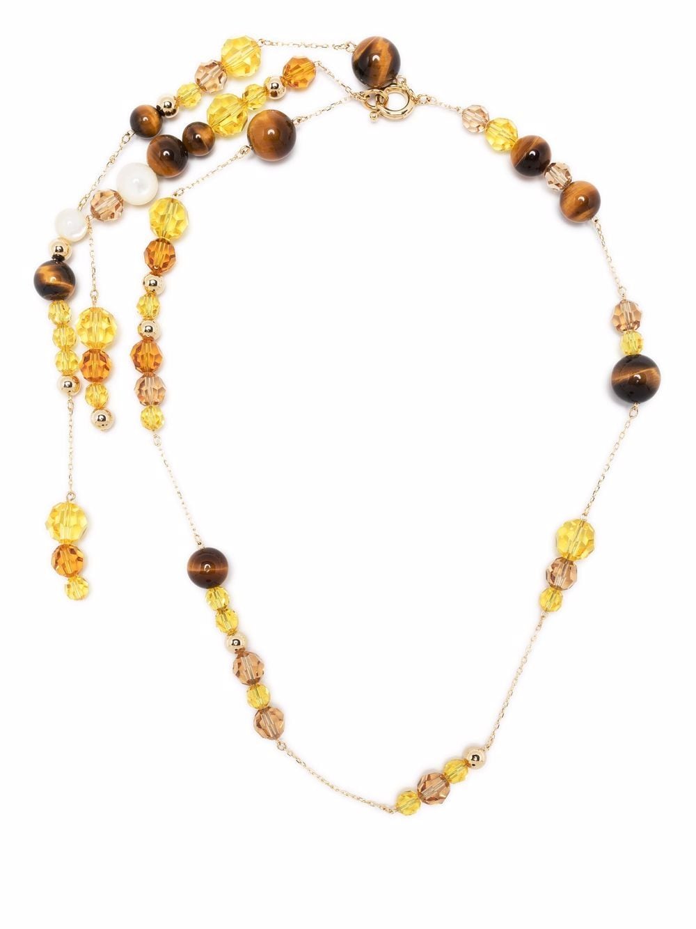 Swarovski Somnia bead-embellished necklace - Yellow von Swarovski