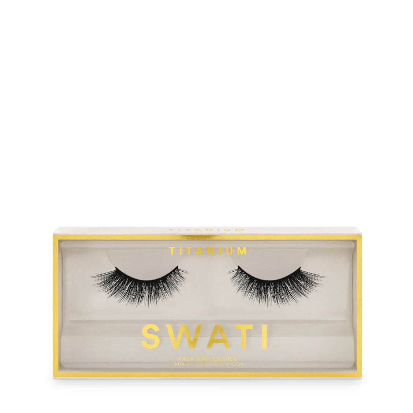 SWATI Faux Mink Lashes Titanium 1ST von Swati