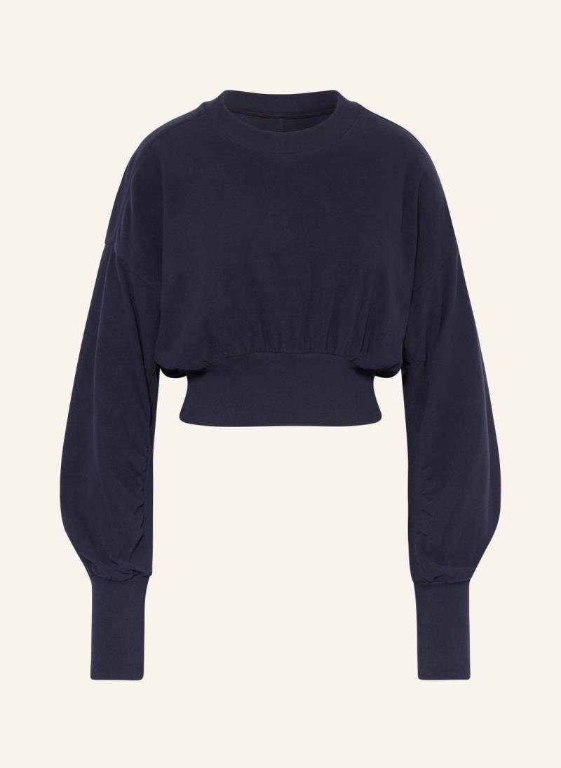 Sweaty Betty Cropped-Sweatshirt Delight blau von Sweaty Betty