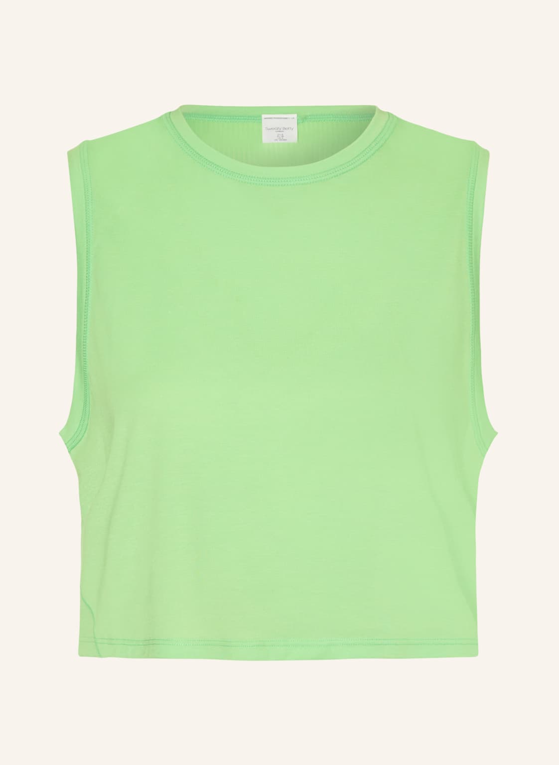 Sweaty Betty Cropped-Top Breathe Easy gruen von Sweaty Betty