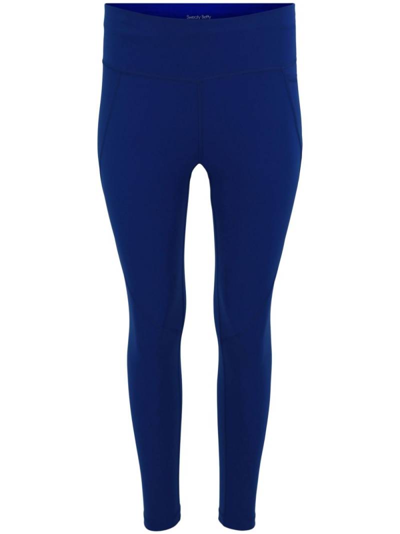 Sweaty Betty Power 7/8 performance leggings - Blue von Sweaty Betty