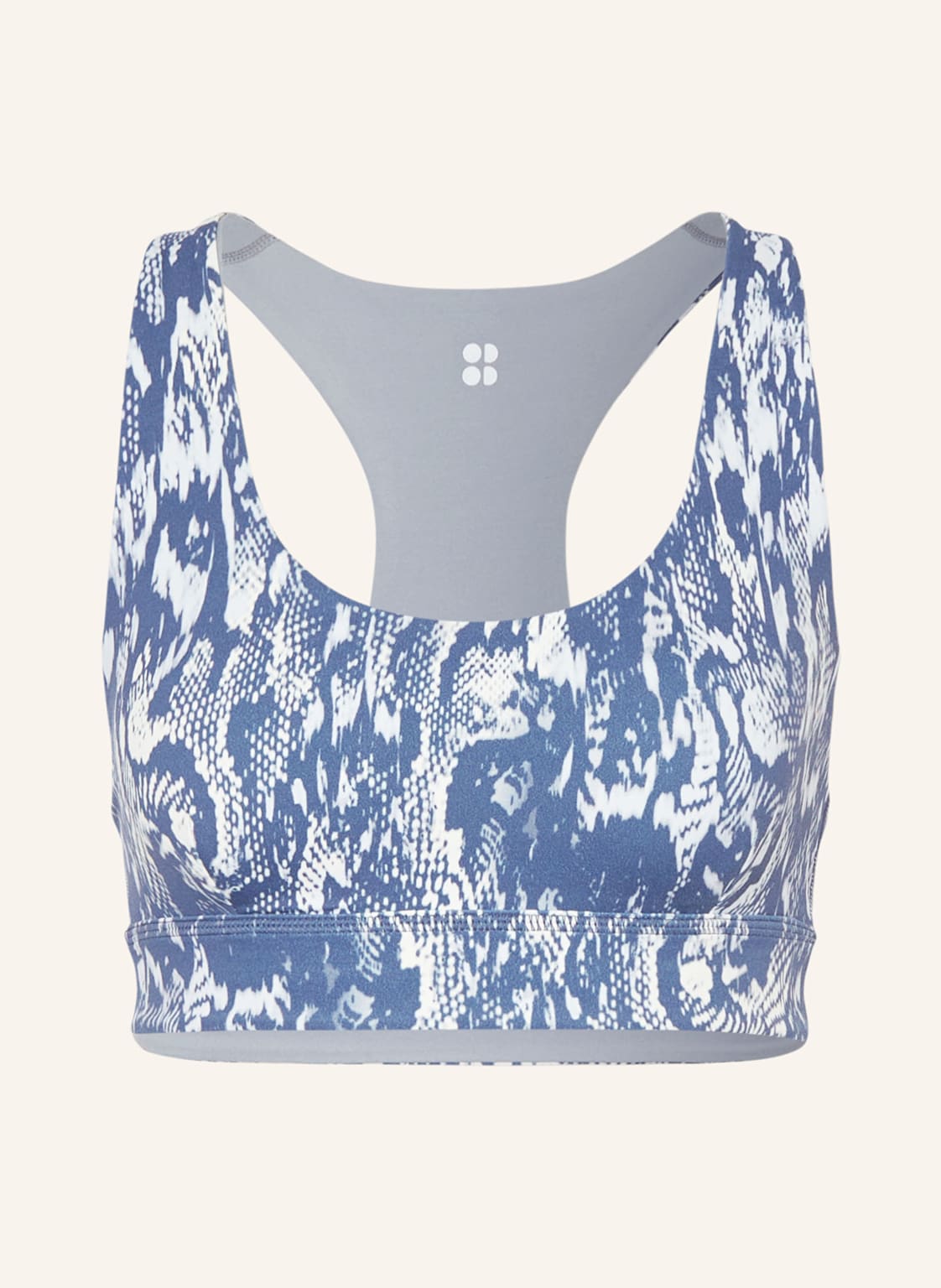 Sweaty Betty Sport-Bh Super Soft Reversible Yoga Zum Wenden blau von Sweaty Betty