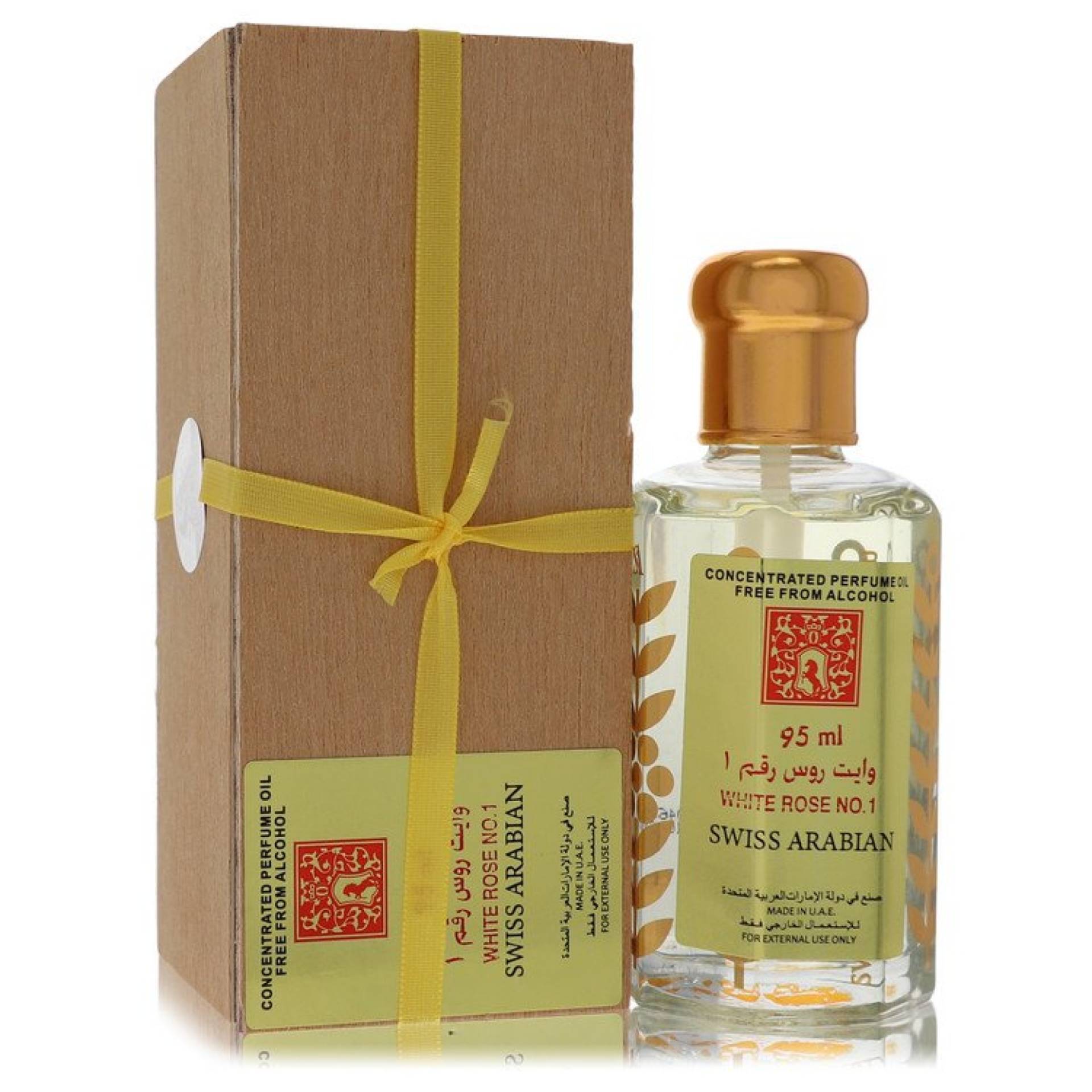 Swiss Arabian White Rose No 1 Concentrated Perfume Oil Free From Alcohol (Unisex) 95 ml von Swiss Arabian