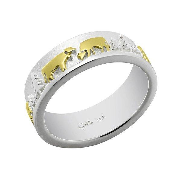 Ring Damen Silber 52 von Swiss Edelweiss