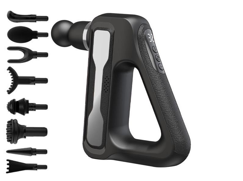 Triangle Muskel Massage Muskelmassagepistole Muskel Gun + 8 Aufstätze Triangle Muskel Massage Muskelmassagepistole Muskel Gun + 8 Aufstätze von Gym Universe
