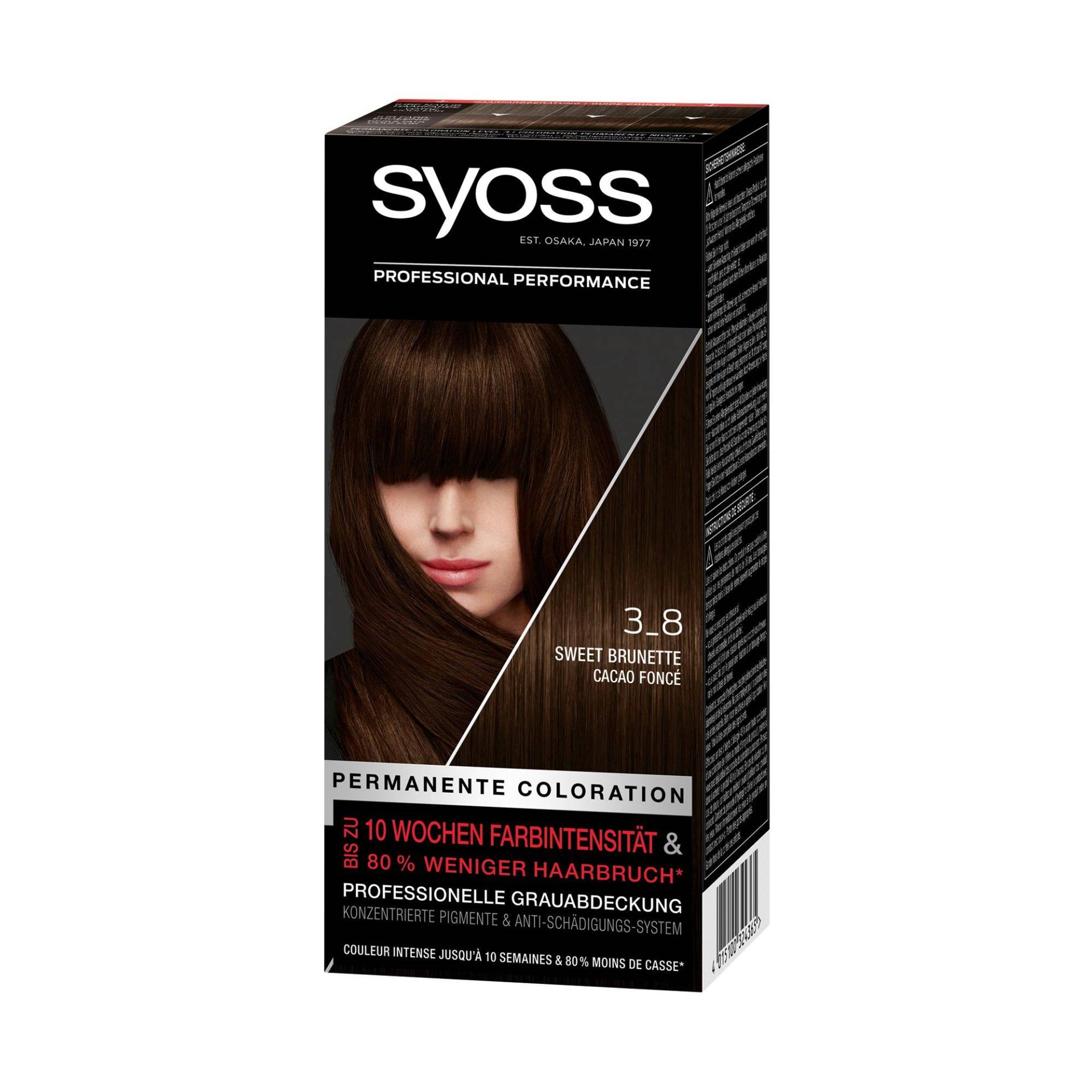 Baseline Permanente Coloration Damen Sweet Brunette - #MIX#N0399/115ML von syoss