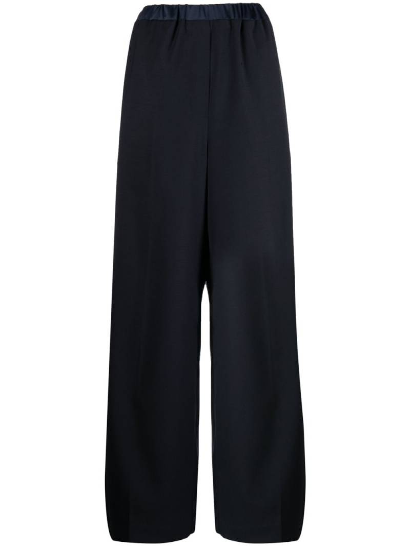 System high-waisted palazzo pants - Blue von System