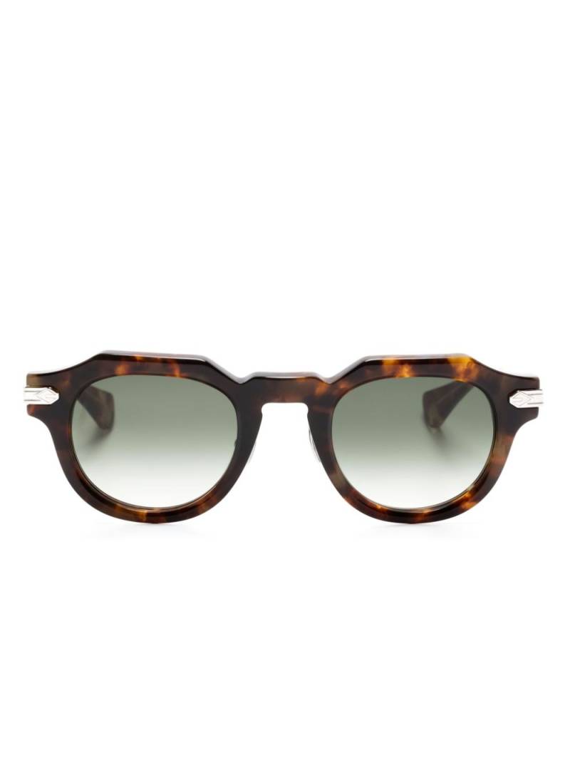 T Henri Eyewear M1 geometric-frame sunglasses - Brown von T Henri Eyewear