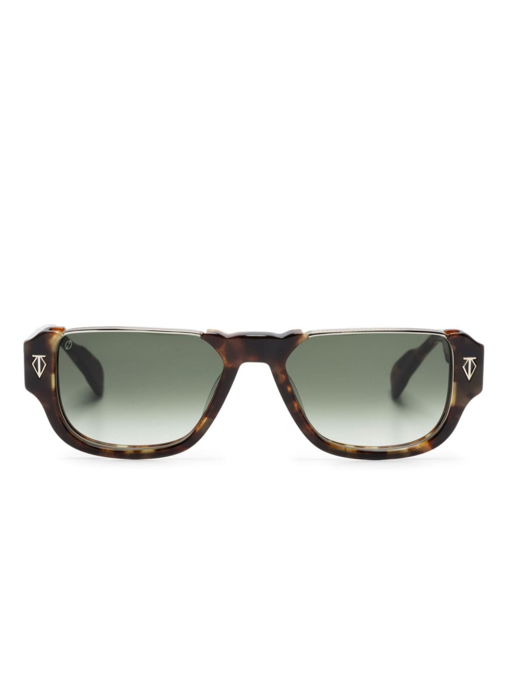 T Henri Eyewear Nettuno square-frame sunglasses - Brown von T Henri Eyewear