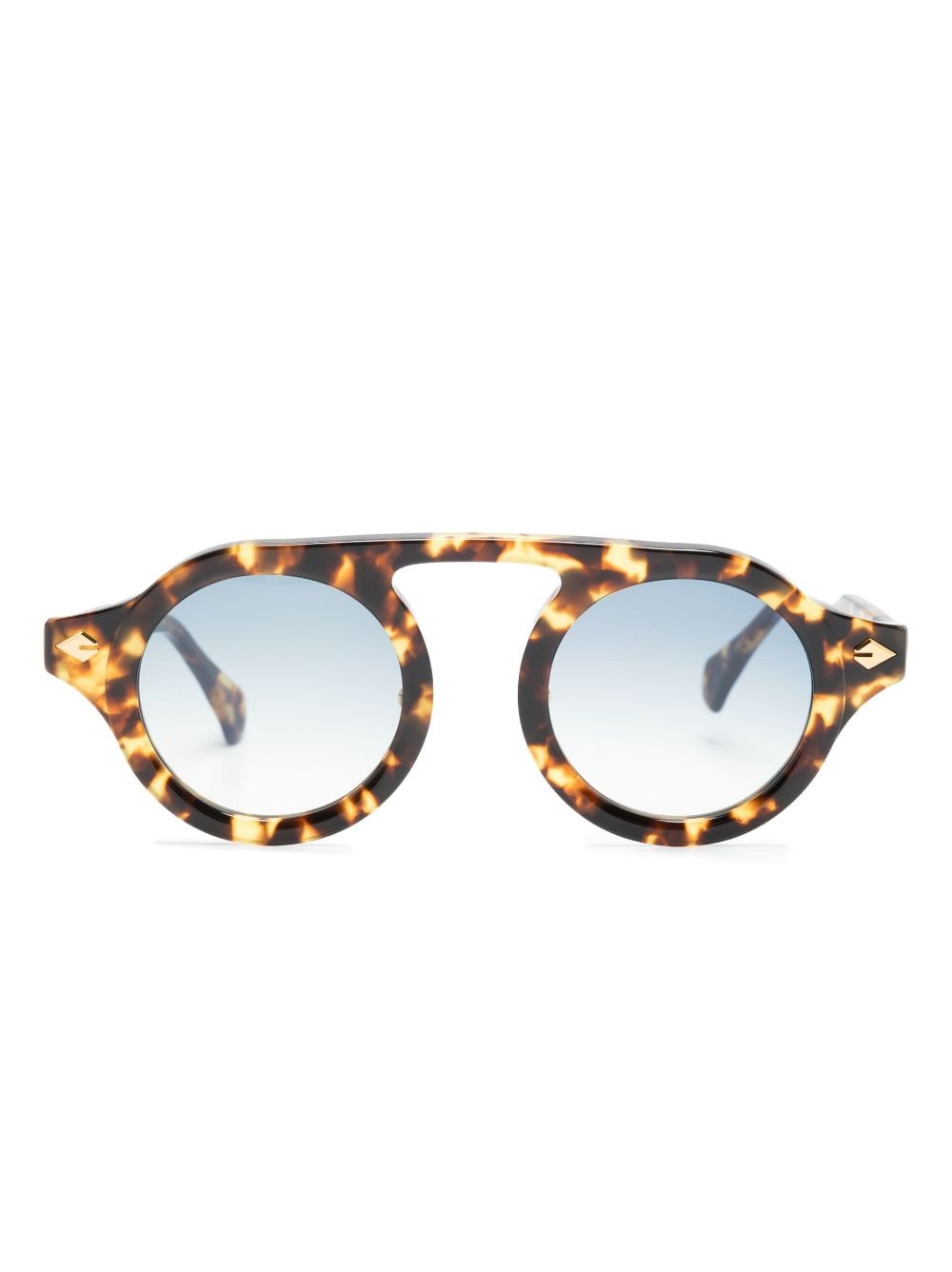 T Henri Eyewear tortoiseshell-effect round-frame sunglasses - Brown von T Henri Eyewear