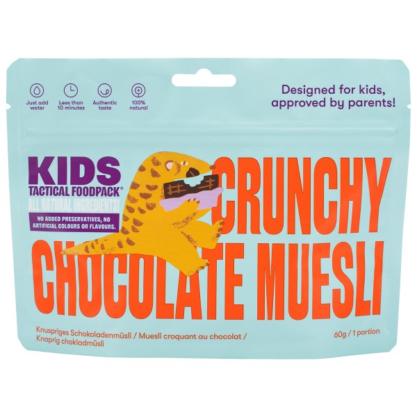 TACTICAL FOODPACK - Kids Crunchy Chocolate Muesli Gr 83 g von TACTICAL FOODPACK