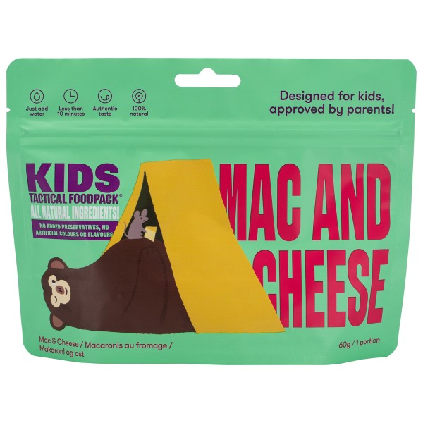 TACTICAL FOODPACK - Kids Mac and Cheese Gr 83 g von TACTICAL FOODPACK