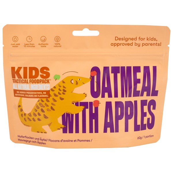 TACTICAL FOODPACK - Kids Oatmeal with Apples Gr 60 g von TACTICAL FOODPACK