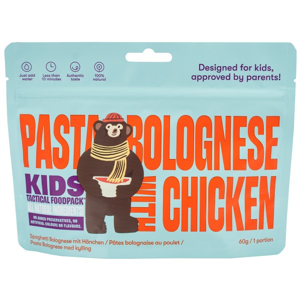 TACTICAL FOODPACK - Kids Pasta Bolognese with Chicken Gr 60 g TACTICAL FOODPACK - Kids Pasta Bolognese with Chicken Gr 60 g von TACTICAL FOODPACK