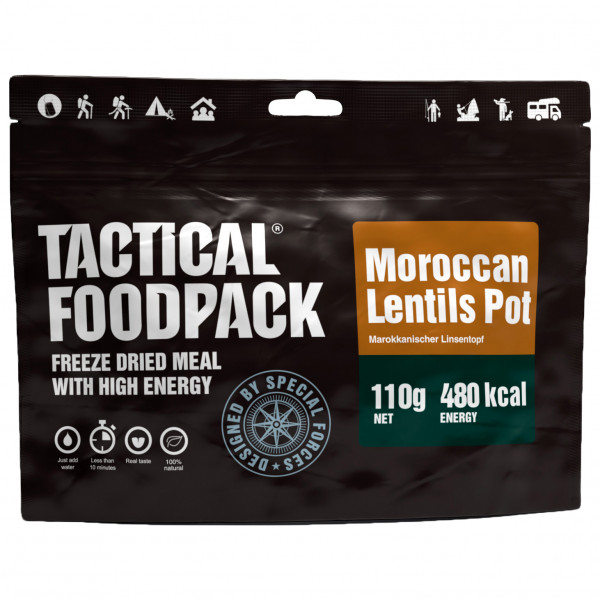 TACTICAL FOODPACK - Maroccan Lentils Pot Gr 110 g von TACTICAL FOODPACK