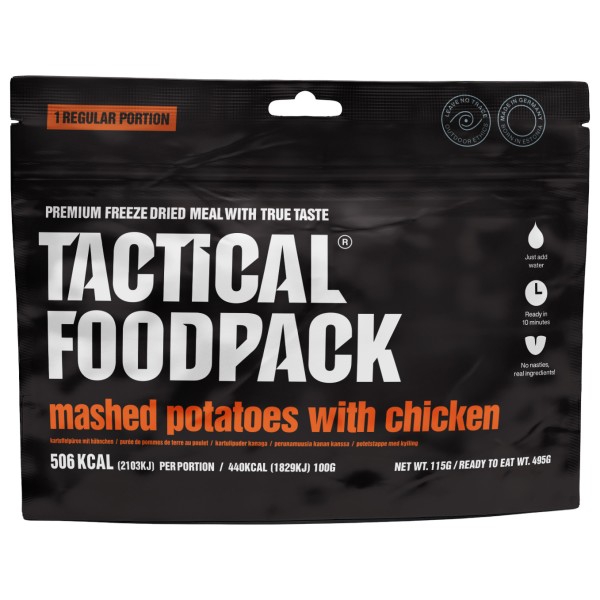 TACTICAL FOODPACK - Mashed Potatoes With Chicken Gr 115 g TACTICAL FOODPACK - Mashed Potatoes With Chicken Gr 115 g von TACTICAL FOODPACK