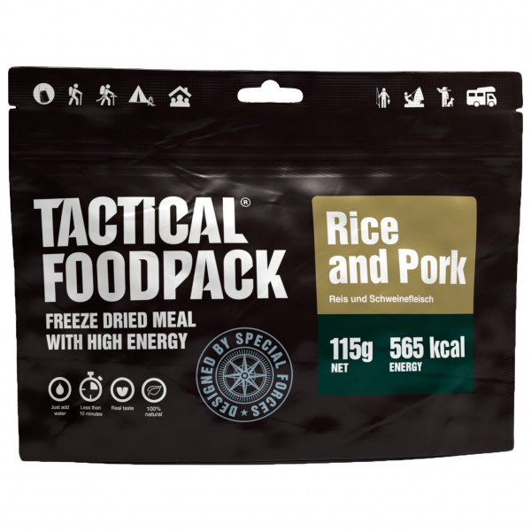 TACTICAL FOODPACK - Rice and Pork Gr 115 g von TACTICAL FOODPACK