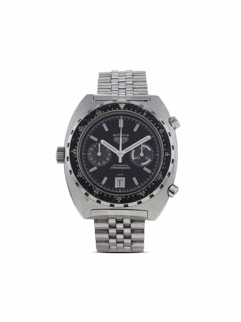 TAG Heuer 1980 pre-owned Autavia 41.5mm - Black von TAG Heuer