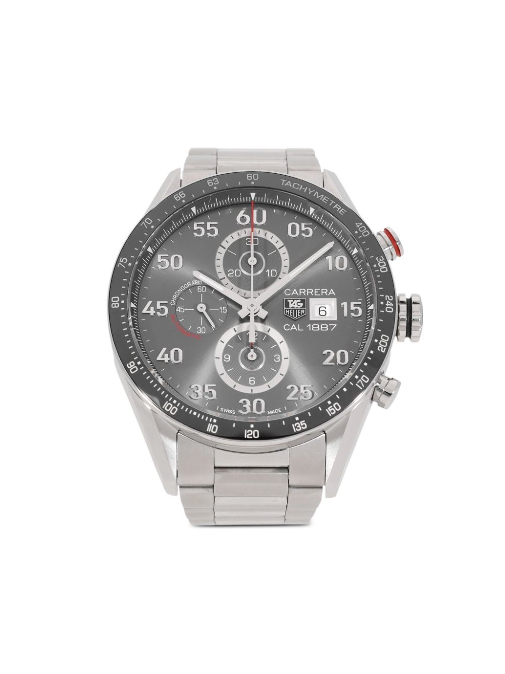 TAG Heuer pre-owned Carrera Calibre 1887 43mm - Grey von TAG Heuer