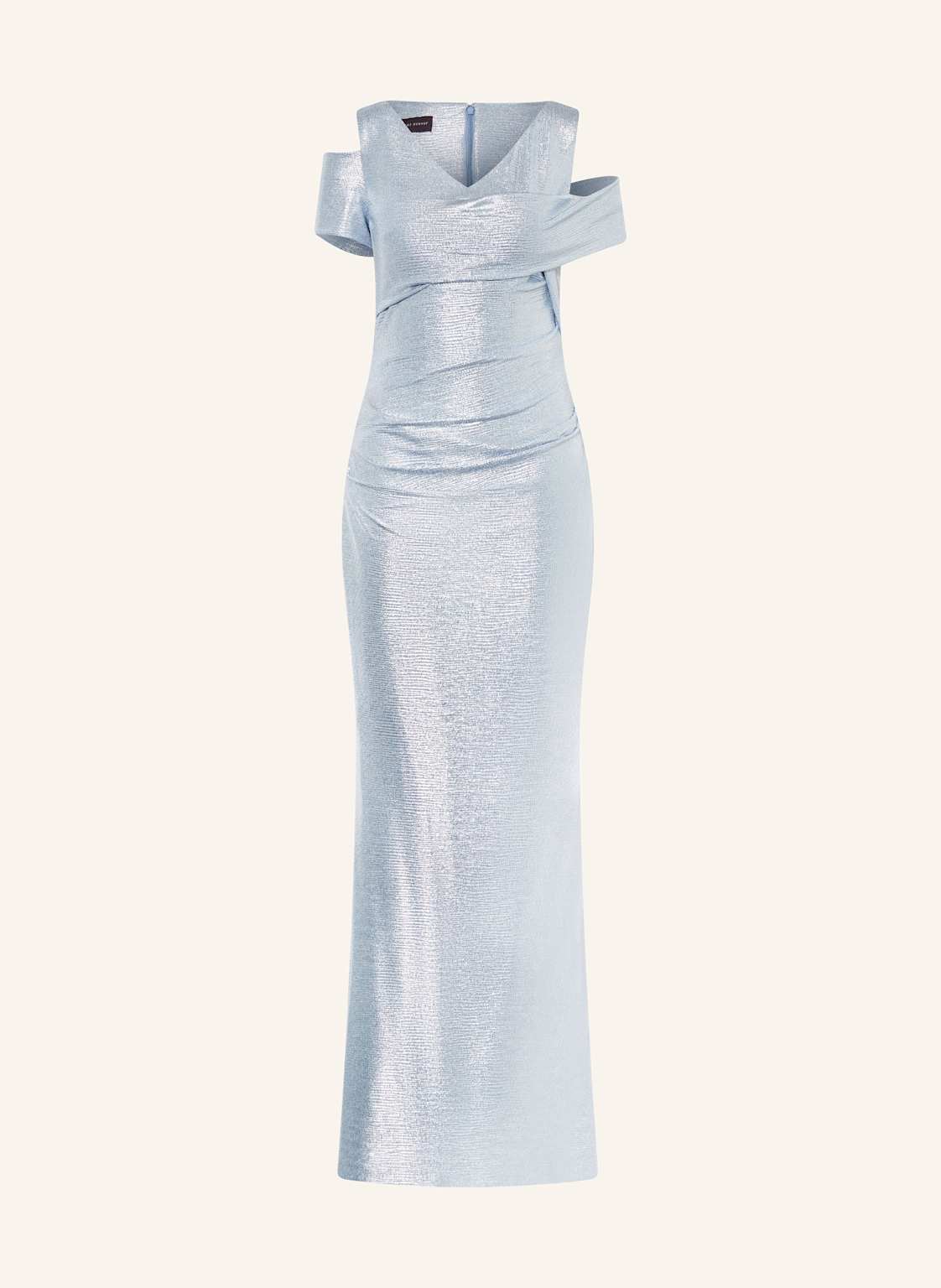 Talbot Runhof Abendkleid Mit Glitzergarn silber Talbot Runhof Abendkleid Mit Glitzergarn silber von TALBOT RUNHOF