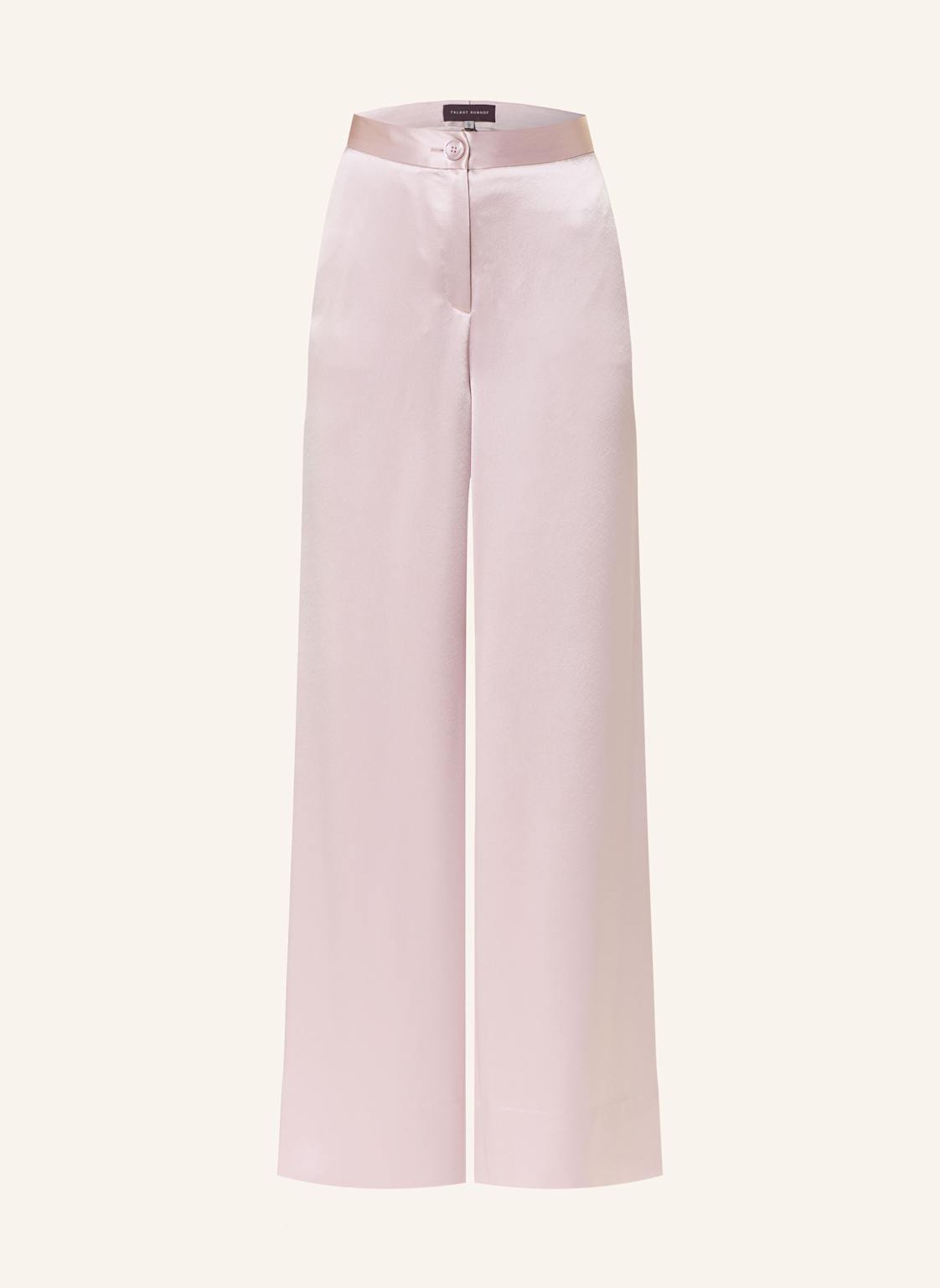 Talbot Runhof Marlenehose Aus Satin rosa Talbot Runhof Marlenehose Aus Satin rosa von TALBOT RUNHOF
