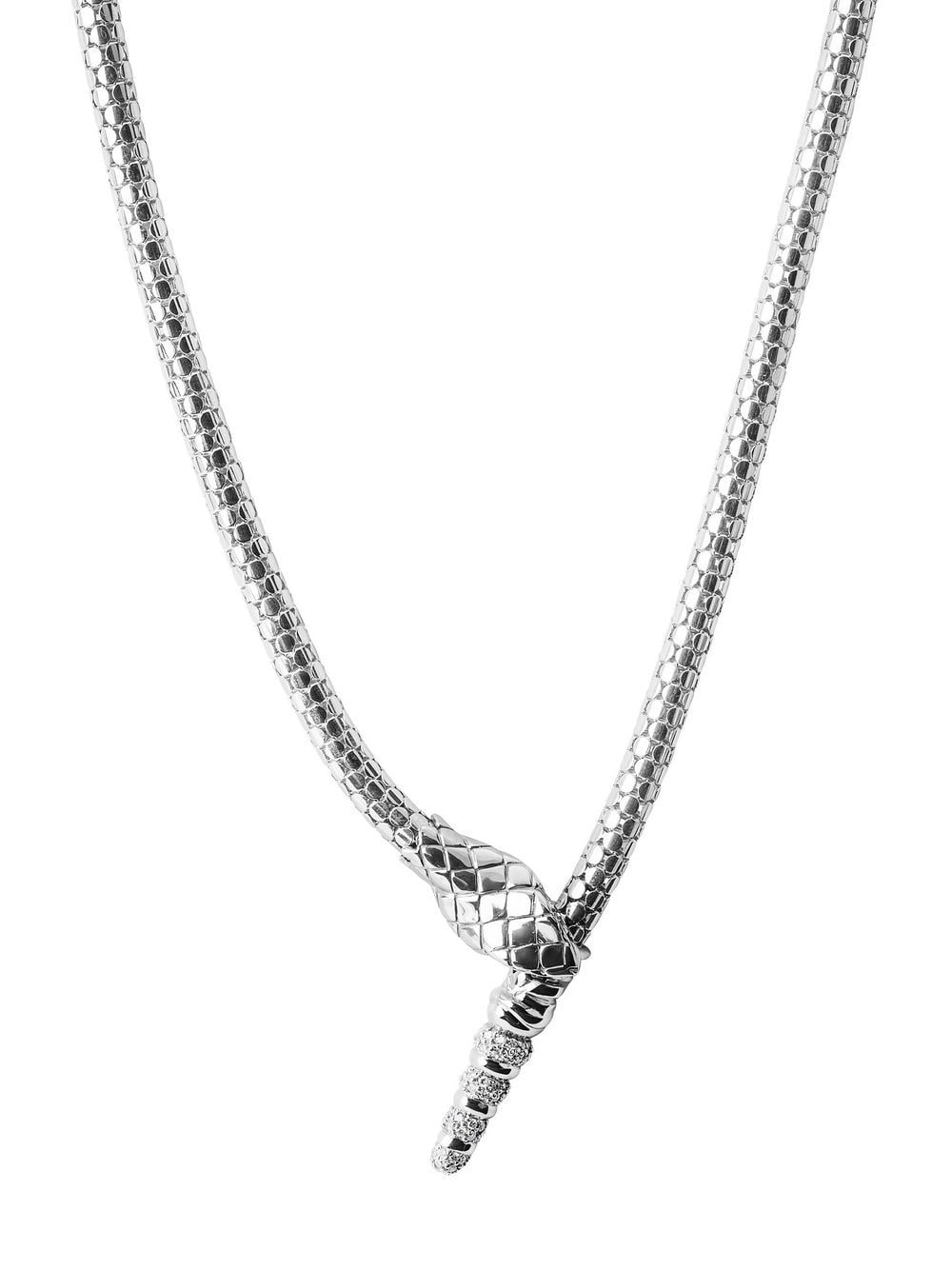TANE México 1942 Snake diamond choker necklace - Silver von TANE México 1942