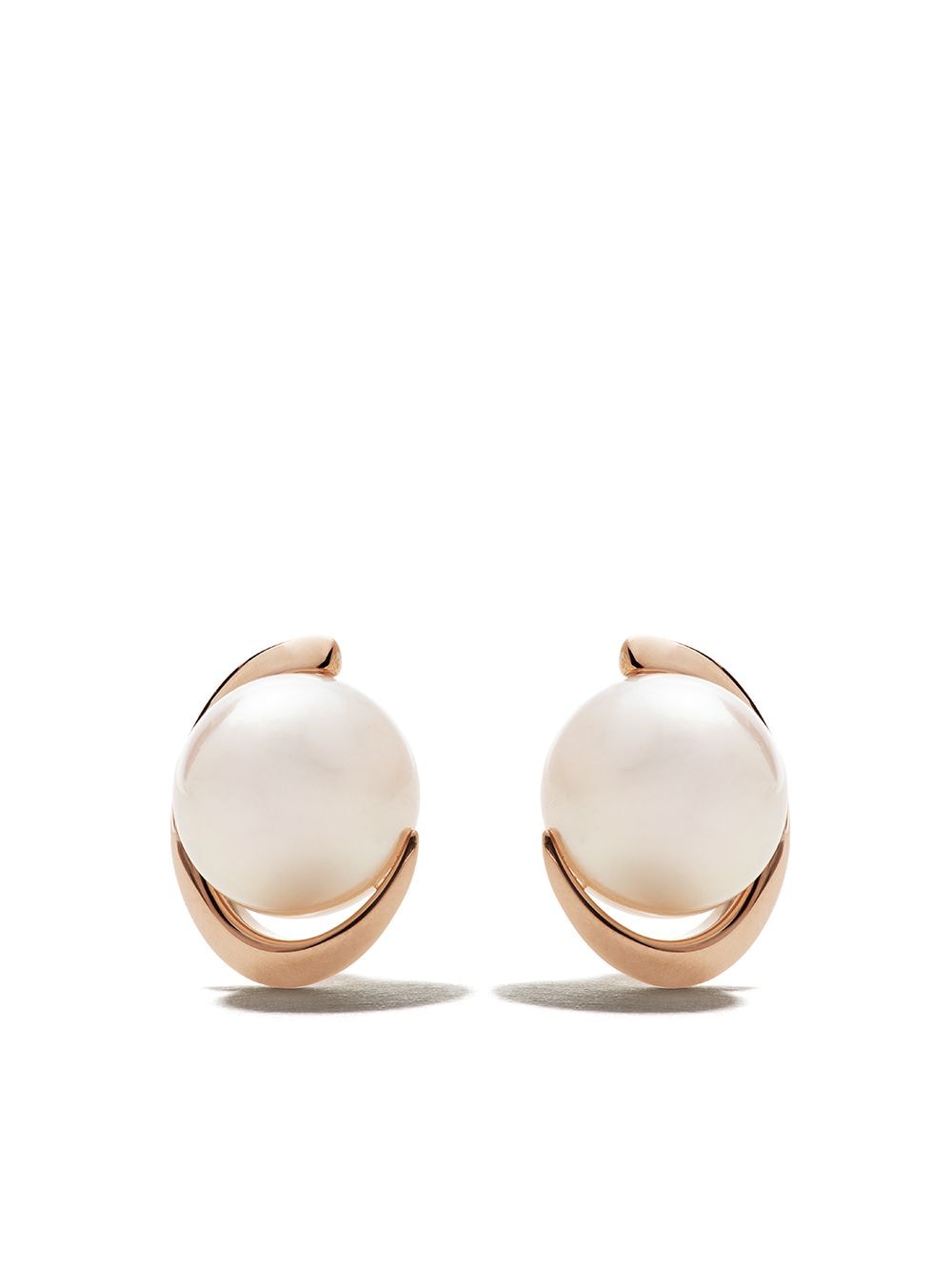 TASAKI 18kt rose gold Akoya pearl earrings - Pink von TASAKI