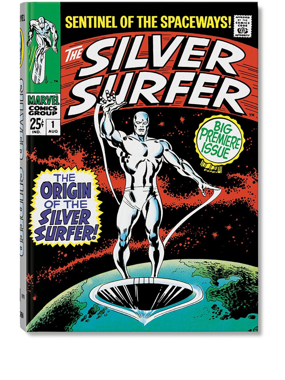 TASCHEN Marvel Comics Library. Silver Surfer. Vol. 1. 1968-1970 book - Black von TASCHEN