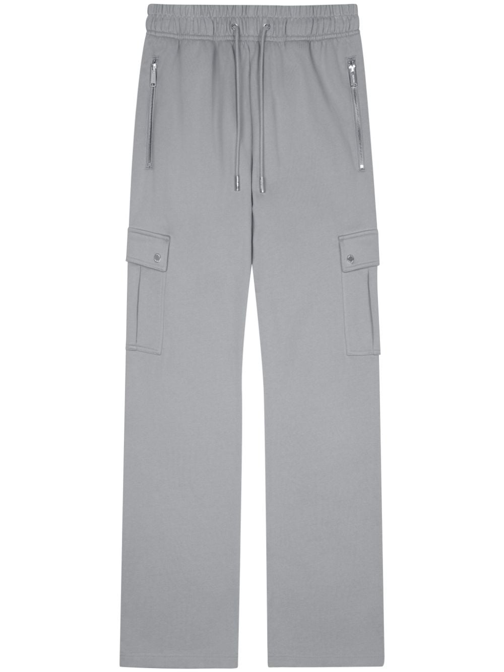 TEAM WANG design cotton cargo track pants - Grey von TEAM WANG design