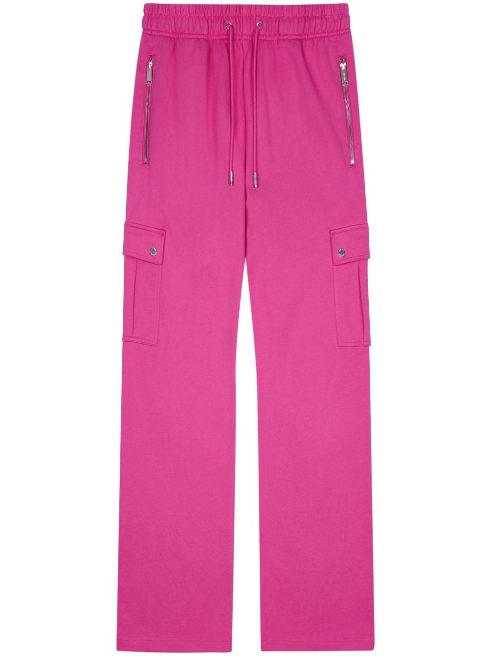 TEAM WANG design cotton cargo track pants - Pink von TEAM WANG design