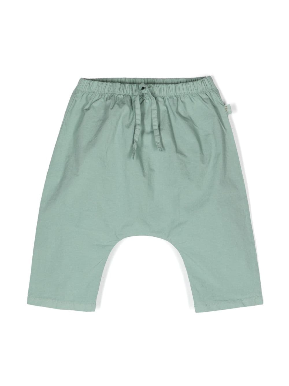 TEDDY & MINOU drawstring stretch-cotton trousers - Green von TEDDY & MINOU