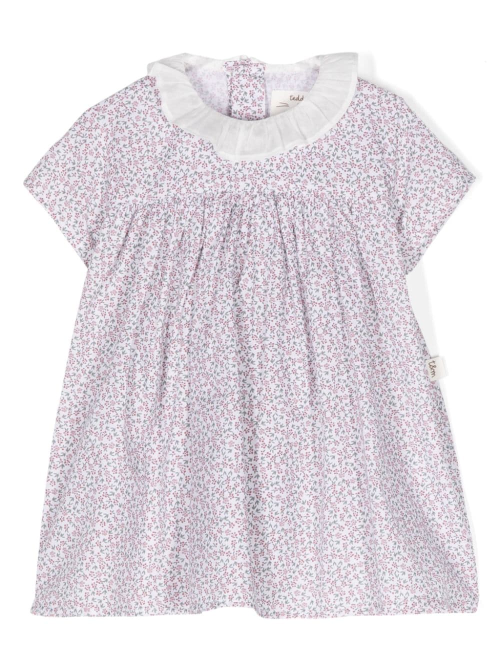 TEDDY & MINOU floral-print dress set - White von TEDDY & MINOU