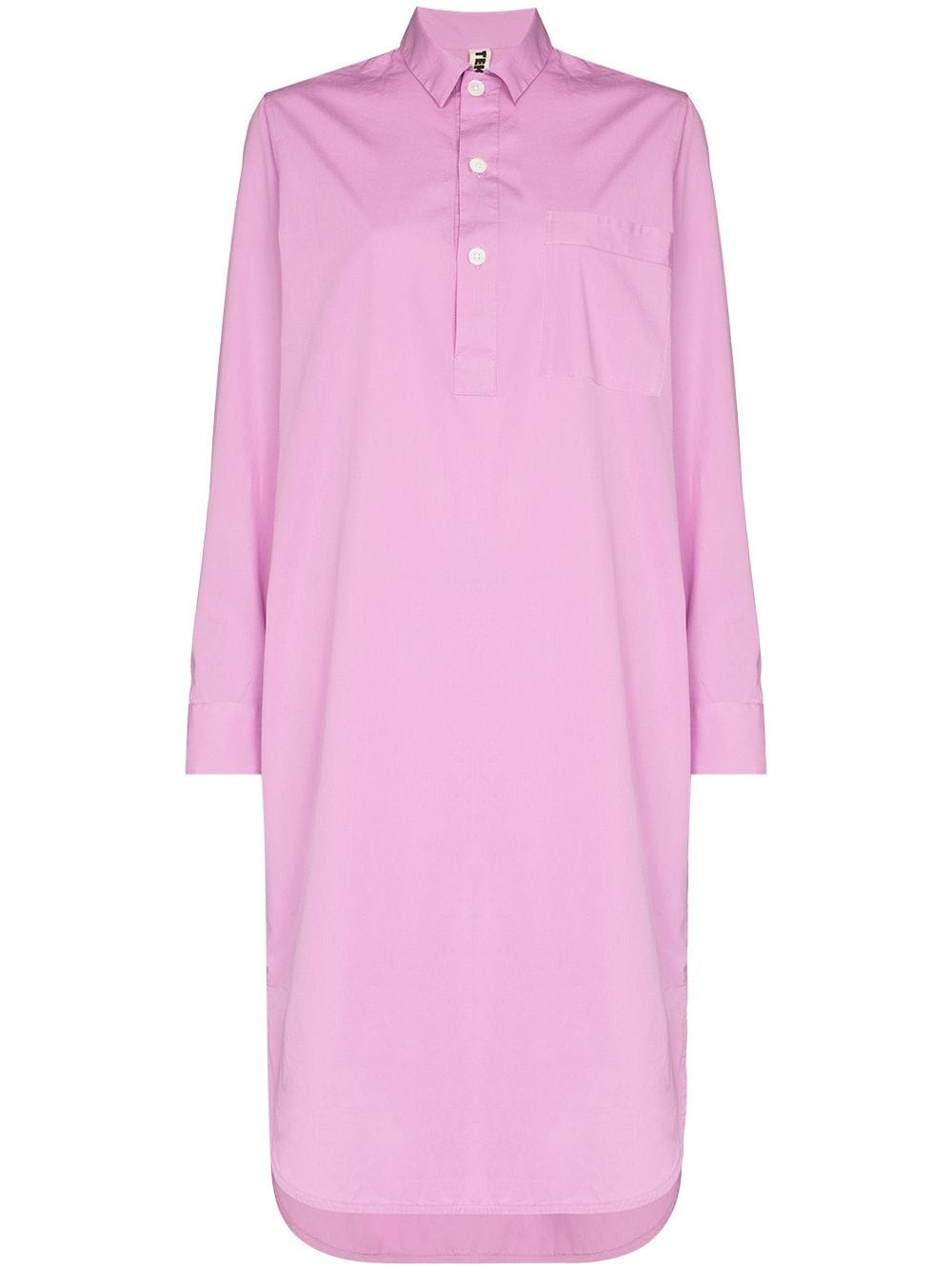 TEKLA organic cotton nightshirt - Pink von TEKLA