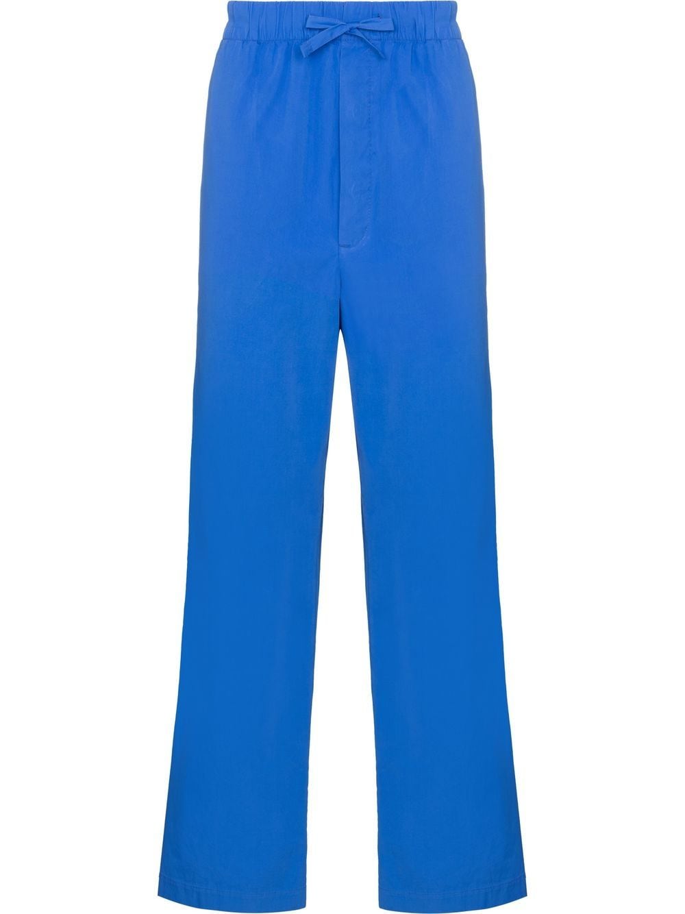 TEKLA drawstring pajama trousers - Blue von TEKLA