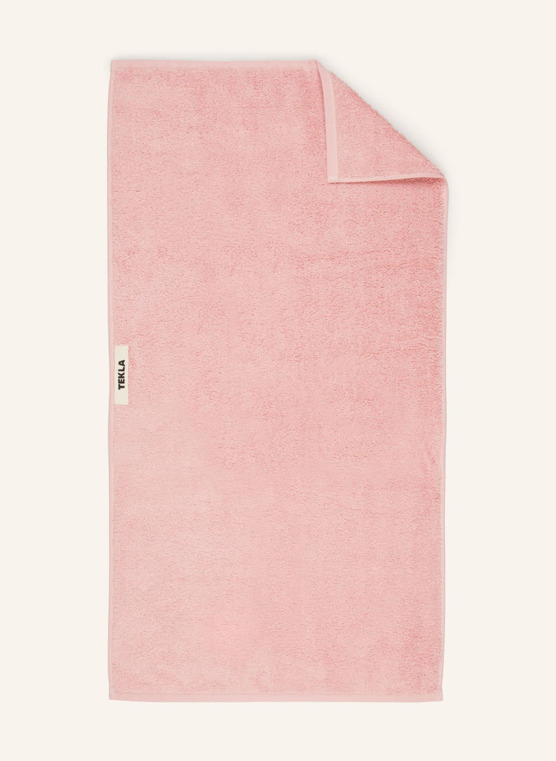 Tekla Handtuch pink von TEKLA