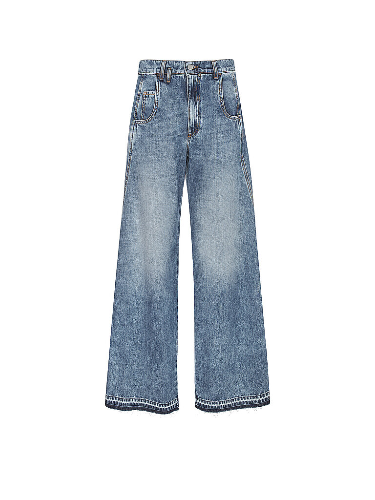 TELA Jeans Wide Leg TABACCO blau | L TELA Jeans Wide Leg TABACCO blau | L von TELA