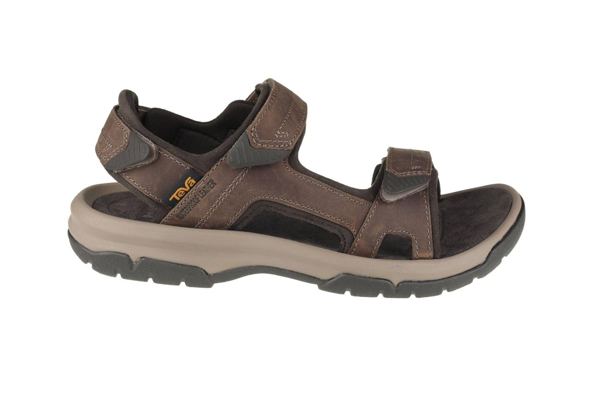 Langdon - Leder Sandale Herren Braun 40.5 von TEVA