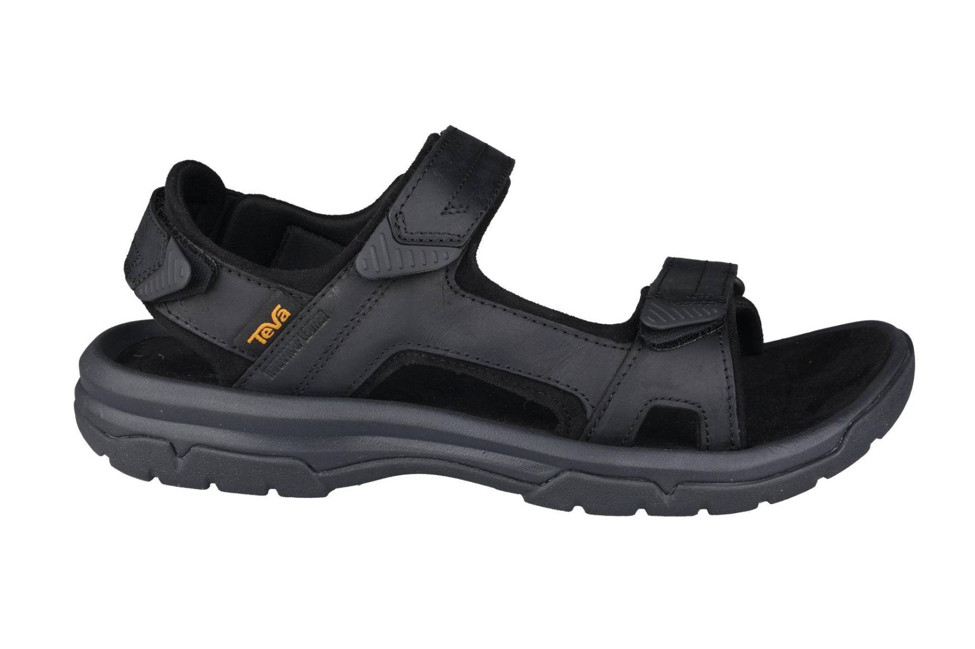 Langdon - Leder Sandale Herren Schwarz 45.5 von TEVA