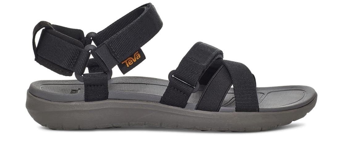 Sanborn Mia - Synthetik Wandersandale Damen Schwarz 40 von TEVA