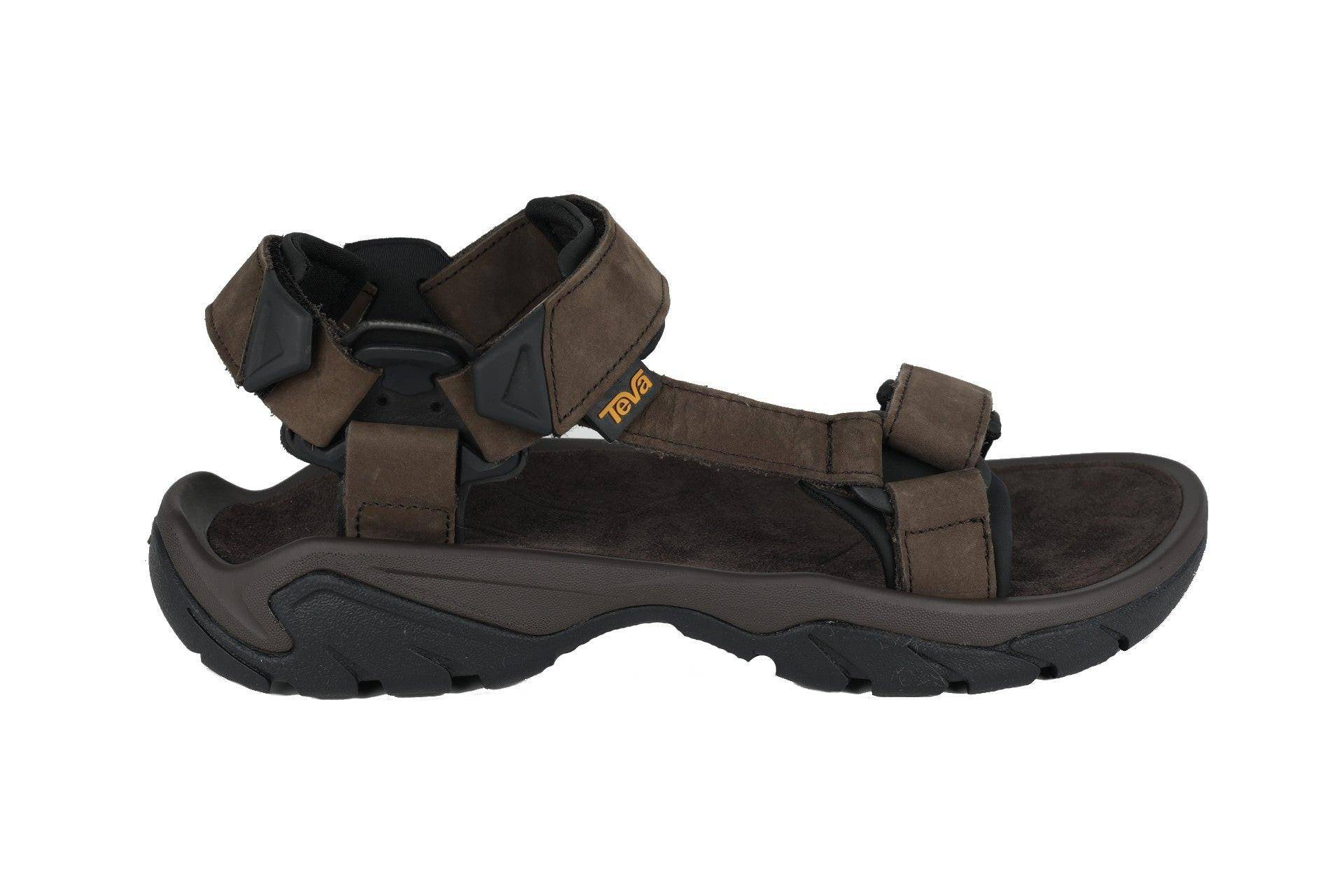 Terra Fi 5 - Leder Sandale Herren Braun 43 von TEVA