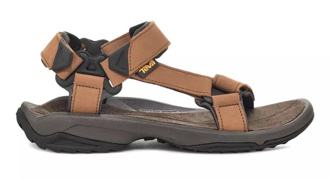 Terra Fi Lite - Leder Wandersandale Herren Braun 42 von TEVA